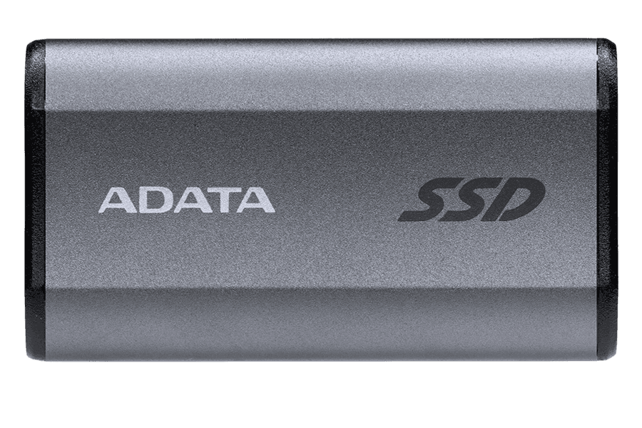 Внешний SSD ADATA Elite SE880, 2TB, USB 3.2 Gen 2x2 Type-C, R/W 2000/2000, серый