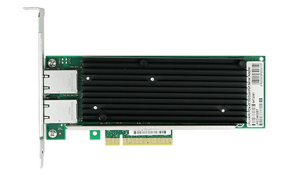 Сетевая карта/ PCIe x8 Dual-port 10G Copper Ethernet Network Adapter (Intel X540)