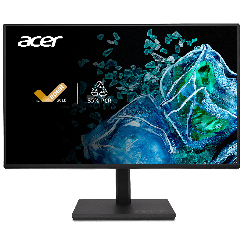 Монитор/ ACER B277UGbmipruzx 27'', ZeroFrame, Black, PCR 85% + OBP 5%, 16:9, IPS, 2560x1440, 4 (GTG)ms, 350cd, 120Hz, 1xHDMI(2.0) + 1xDP(1.4) + 1xType-C(90W) + 4xUSB 3.2 + USB-B (1up 4down) + SPK + Audio Out, Speakers 2Wx2, sync: FreeSync, hdr: HDR 10, hadj 165, DE: Delta E<1, Vesa:100x100
