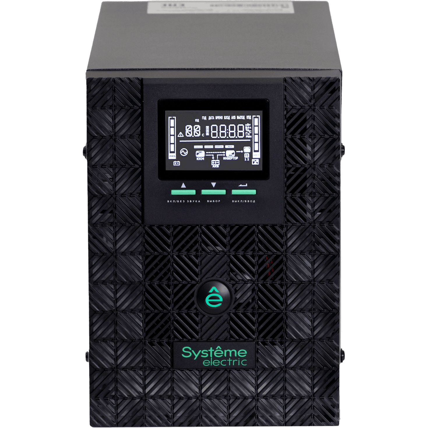 Systeme Electric Smart-Save SMT 2000 ВA, 230 В, 1:1, 3 шт. АКБ, 12В 9Ач, размеры 157,5x453x227,5 мм