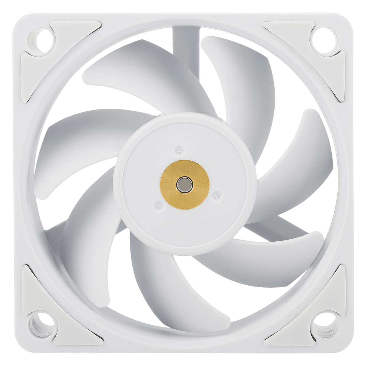 Кулер для корпуса/ Case Cooler Thermalright TL-B6W (60x60x25mm, 4-pin PWM, 16.17CFM, 20.17dBA, 3200RPM, White)