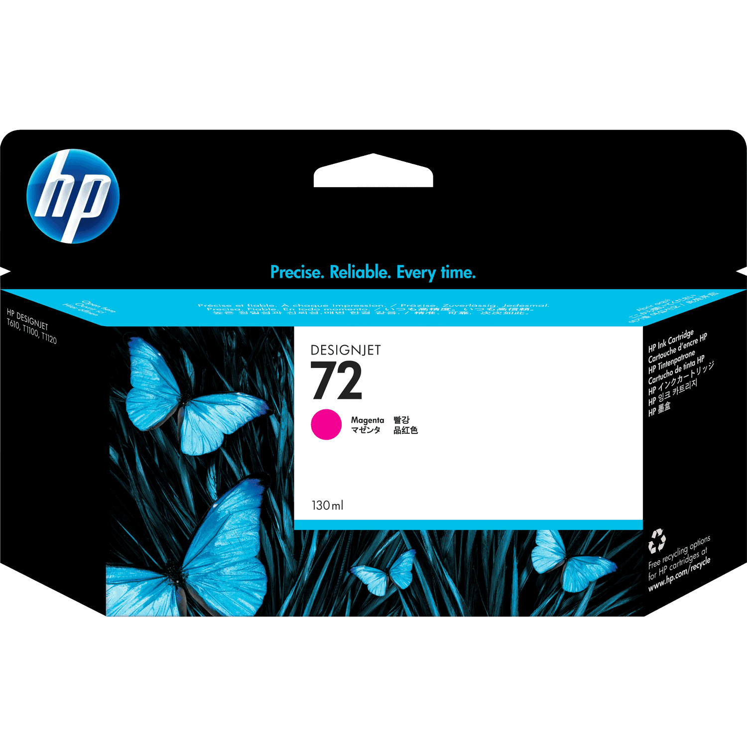 Картридж/ HP 72 130-ml Magenta Ink Cartridge