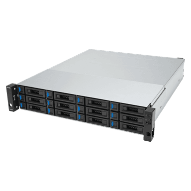 Серверная платформа/ ASUS VS320D-RS12-D1712154Z, 2U, Intel Xeon 64-bit 4-core, 4x DDR4 ECC DIMM, 12 x 2.5" SATA/SAS hsb, 1x 1GbE RJ45 LAN Port, 2x 12Gb/s SAS Wide Port, 1+1 850W