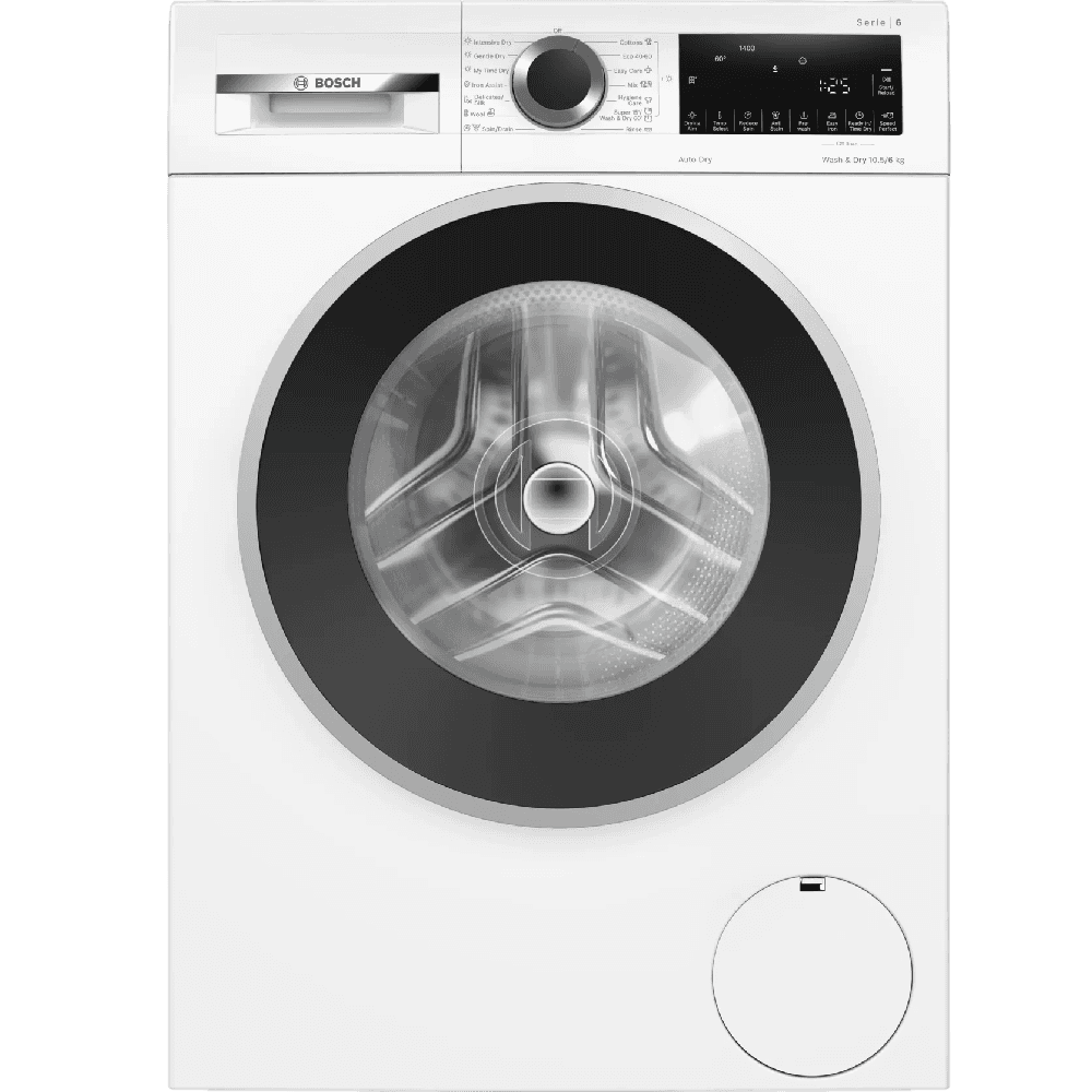 Стирально-сушильная машина Bosch WNA25401ME белый, загрузка фронтальная 10.5 кг, 1400 об/мин., класс: А
