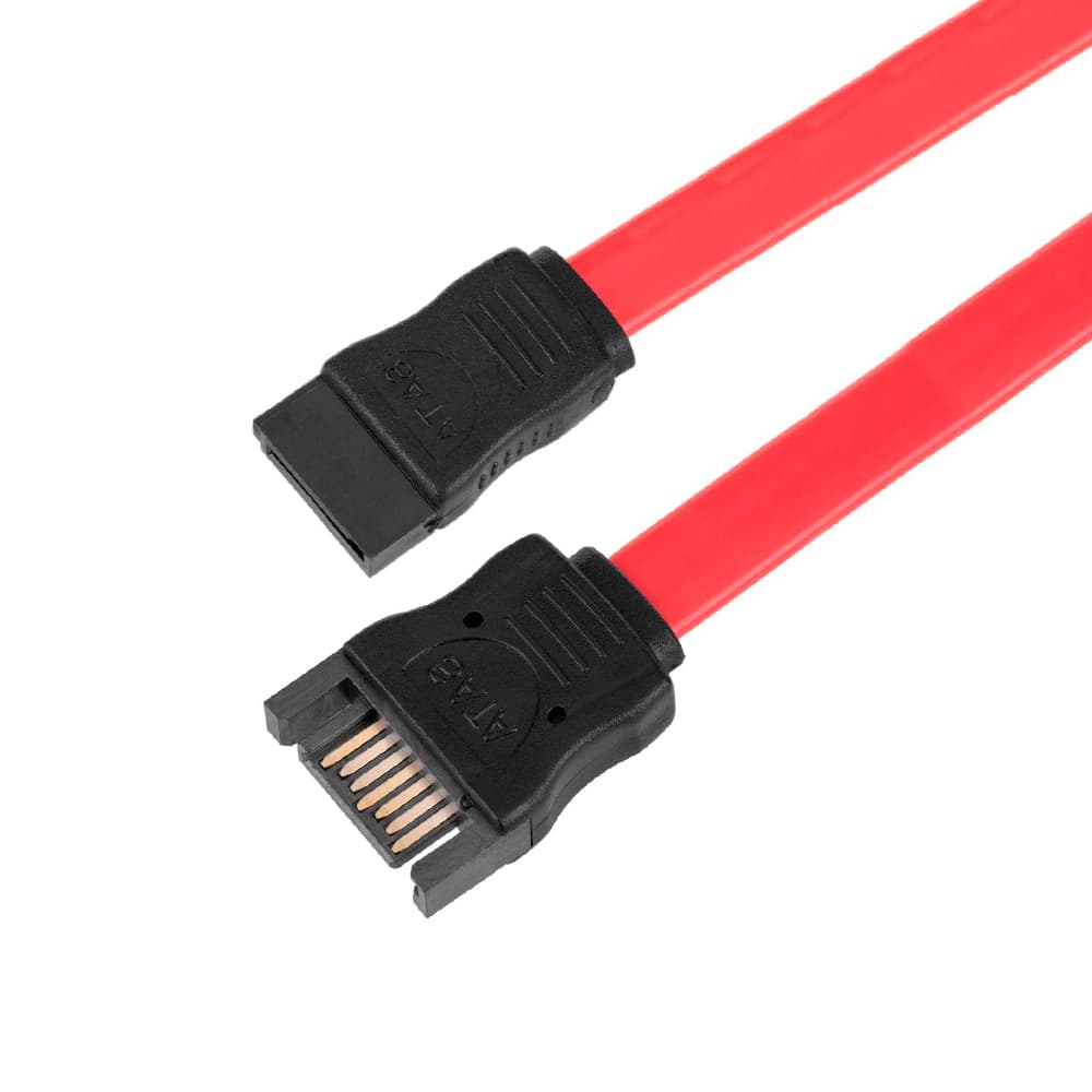 Кабель интерфейсный удлинитель SATA II 0.5 m GCR SATA II- SATA II, GC- ST103, до 3Gbps, 26 AWG, 7pin / 7pin, медь, пакет