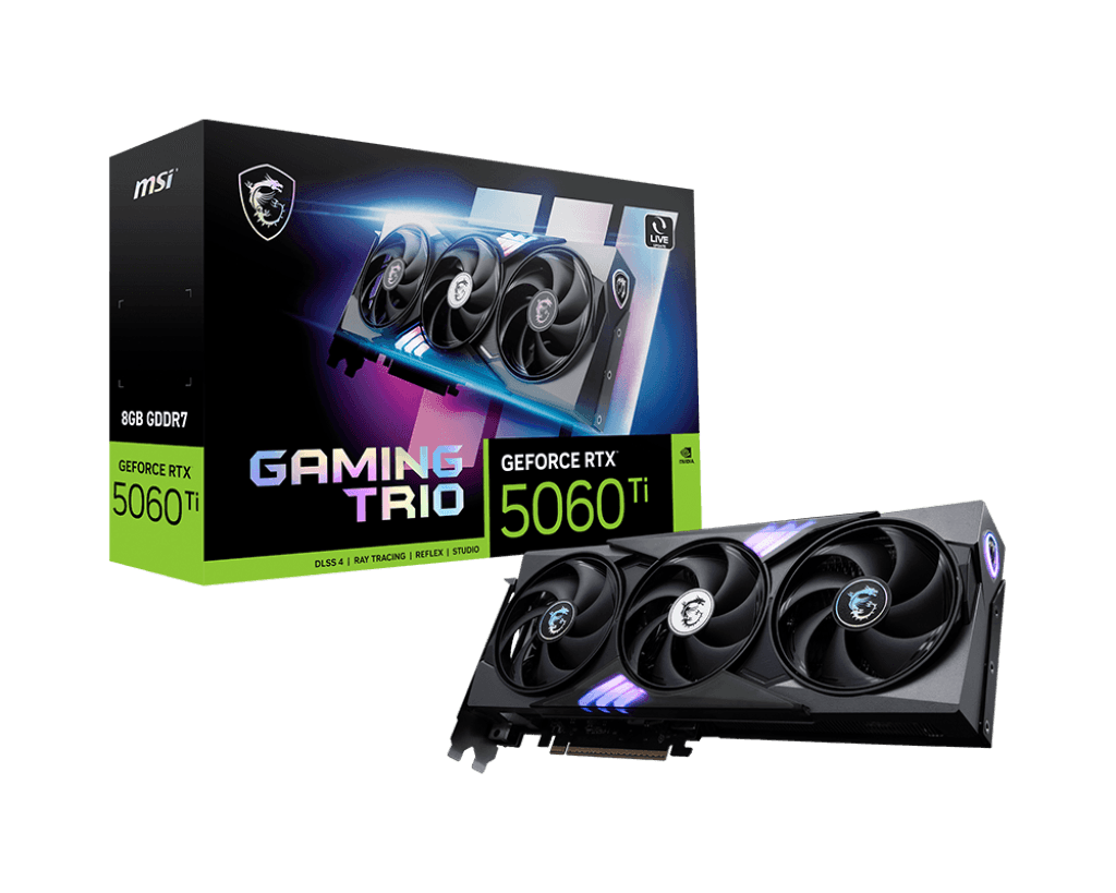 Видеокарта/ GeForce RTX 5060 Ti 8G GAMING TRIO