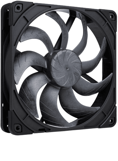 Кулер для корпуса/ Case Cooler Noctua NF-A14x25 G2 PWM chromax.black.swap (140x140x25mm, 4-pin PWM, 91.58FM, 24.8dBA, 1500RPM, Black)