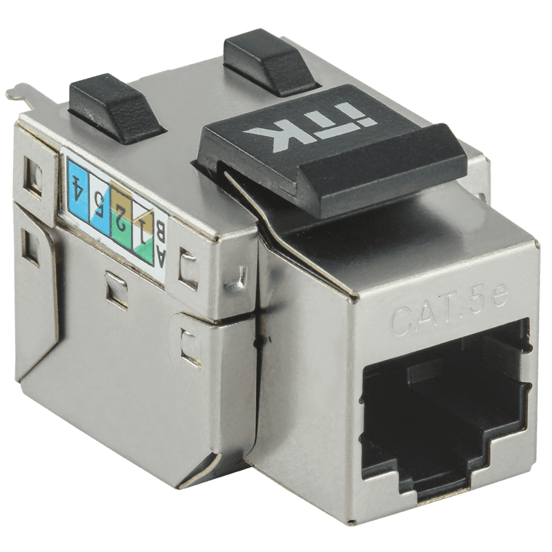 ITK Модуль Keystone Jack кат. 5E FTP 110 IDC 90 град. розет.