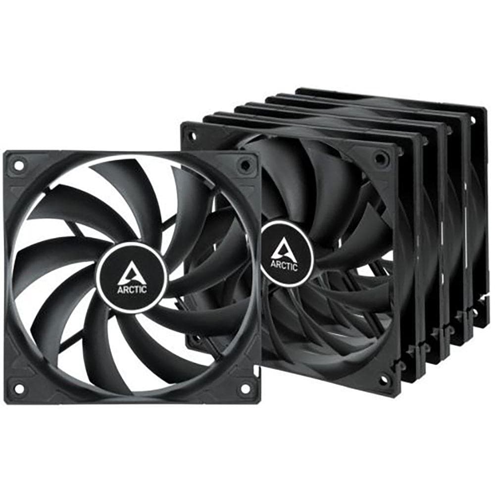 Вентилятор корпусной ARCTIC Cooling F12 Value pack Black (5pc) (ACFAN00248A)