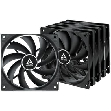 Вентилятор корпусной ARCTIC Cooling F12 Value pack Black (5pc) (ACFAN00248A) (703291) {12}