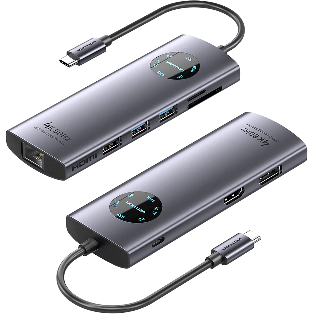 Мультифункциональный хаб Vention USB-C 9 в 1
