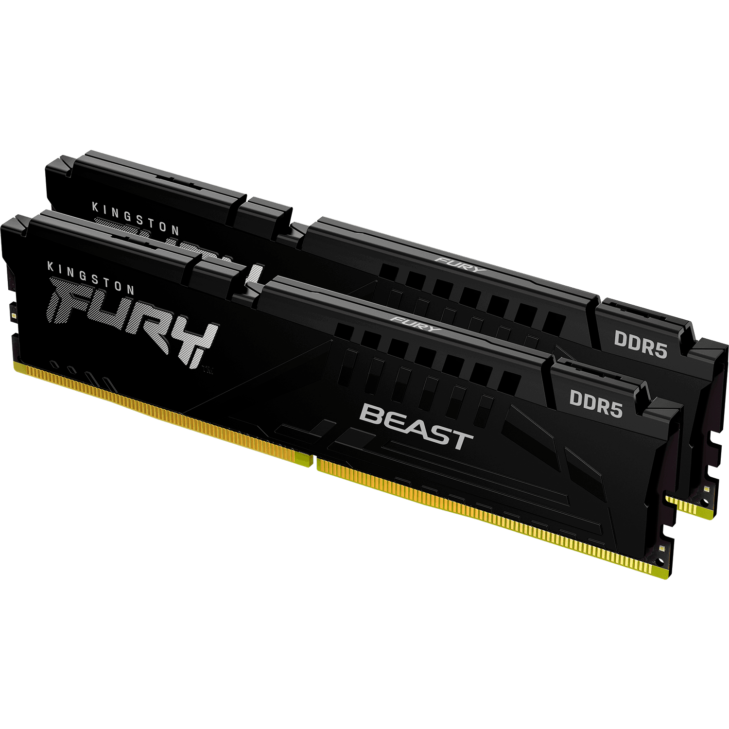 Память оперативная/ Kingston 32GB 6000MT/s DDR5 CL30 DIMM (Kit of 2) FURY Beast Black EXPO