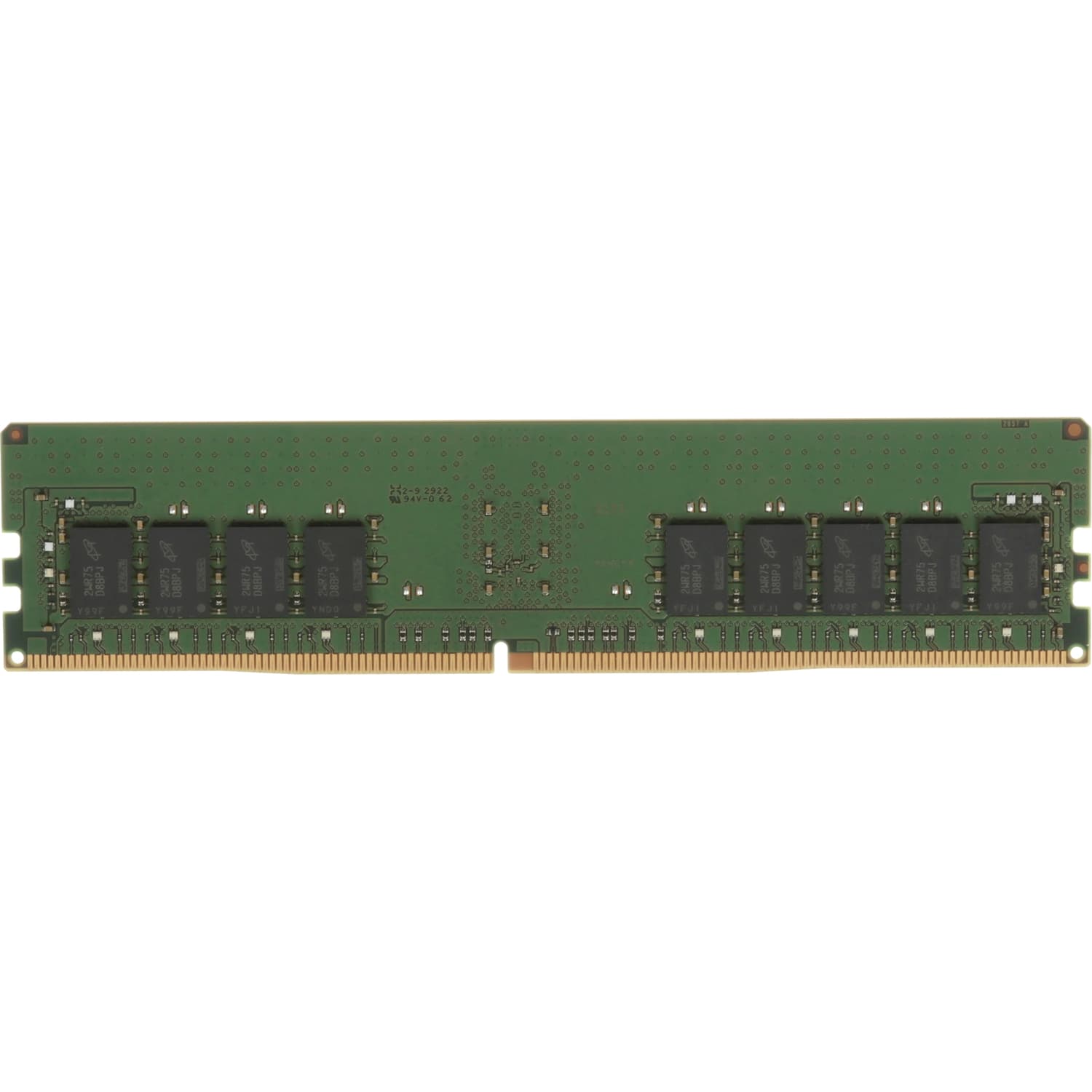 Память оперативная/ Micron 16GB DDR4 3200 MT/s CL22 2Rx8 ECC Registered DIMM 288pin pulled