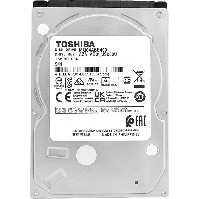 Жёсткий диск 4TB SATA-III Toshiba MQ04 (MQ04ABB400)