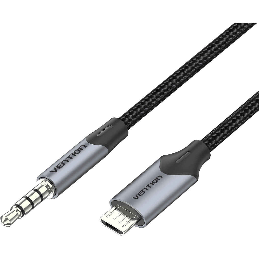 Кабель Vention USB Micro B M/Jack 3,5 mm M - 1 м