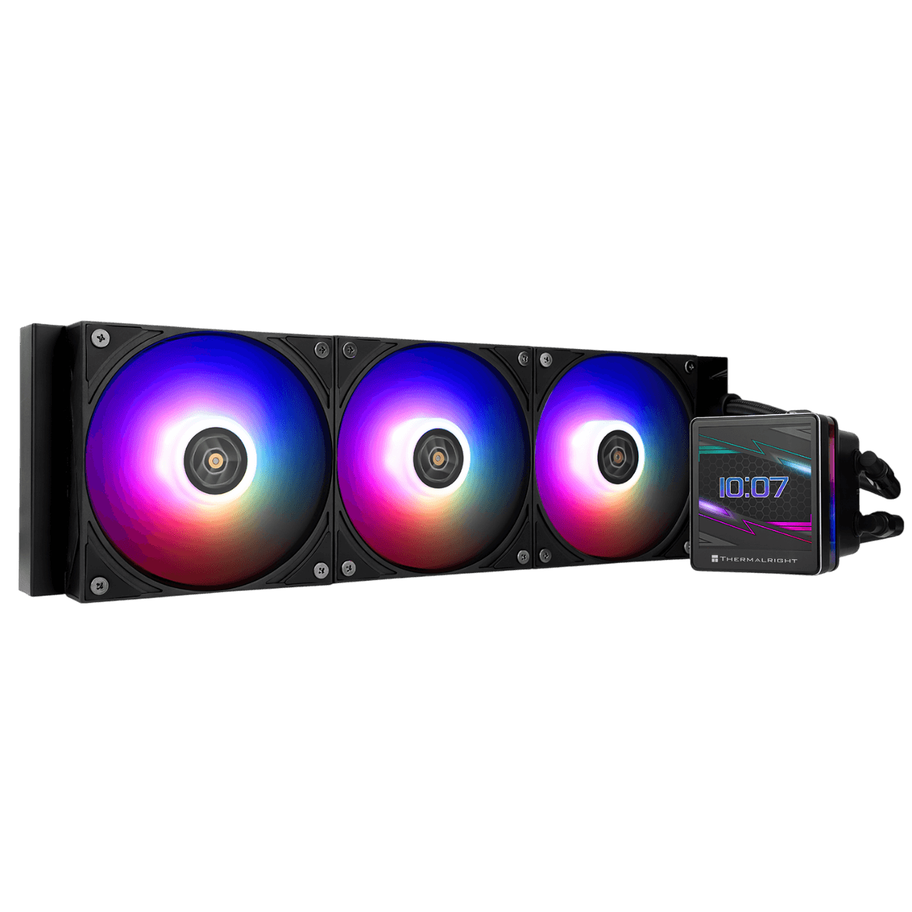 Thermalright G-VISION-BL-360-ARGB СВО Water Cooling System Thermalright Grand Vision 360 (360mm, LED, Black, ARGB/ Fans
