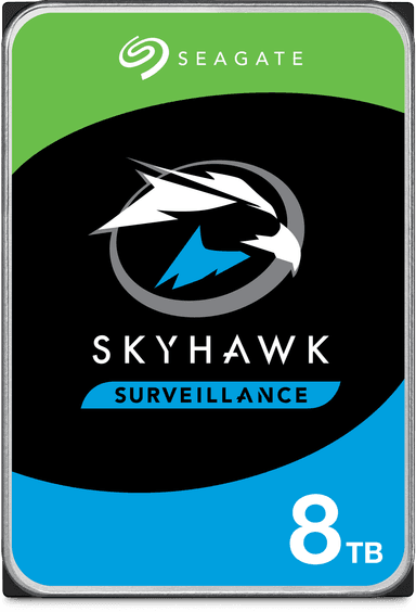 Жесткий диск/ RECERTIFIED HDD Seagate SATA3 8Tb SkyHawk 7200 256Mb 1 year warranty RECERTIFIED
