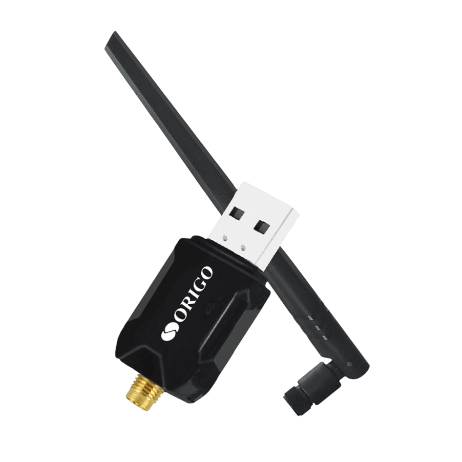 Сетевой адаптер ORIGO OW900A/A1A Wi-Fi 6 AX900 USB 2.0,2.4/5 ГГц, съемная антенна 5 dBi
