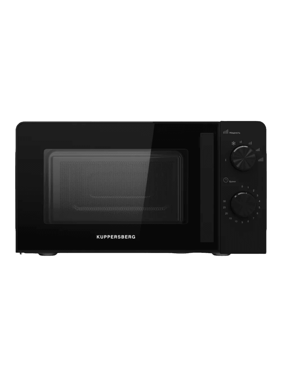 Микроволновая печь Kuppersberg TMW 204 B черный, 20 л, 700 Вт, переключатели - поворотный механизм