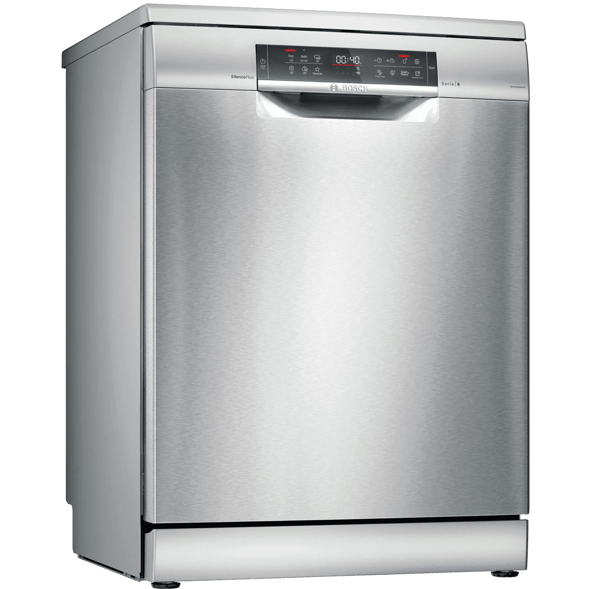 Посудомоечная машина Bosch SMS6EMI65Q, нержавеющая сталь, 60 см, 13 компл., 46 дБ, класс A