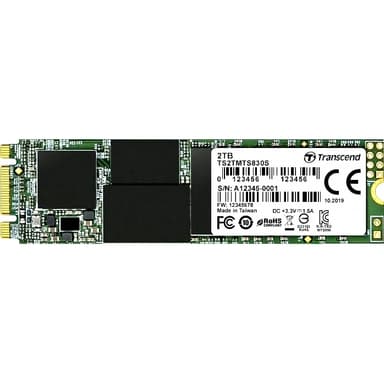 Твердотельный накопитель/ Transcend SSD 830S, 2048GB, M.2(22x80mm), SATA3, 3D TLC, R/W 560/520MB/s, IOPs 90 000/85 000, DRAM buffer 1024MB, TBW 1120, DWPD 0.3 (12 мес.)
