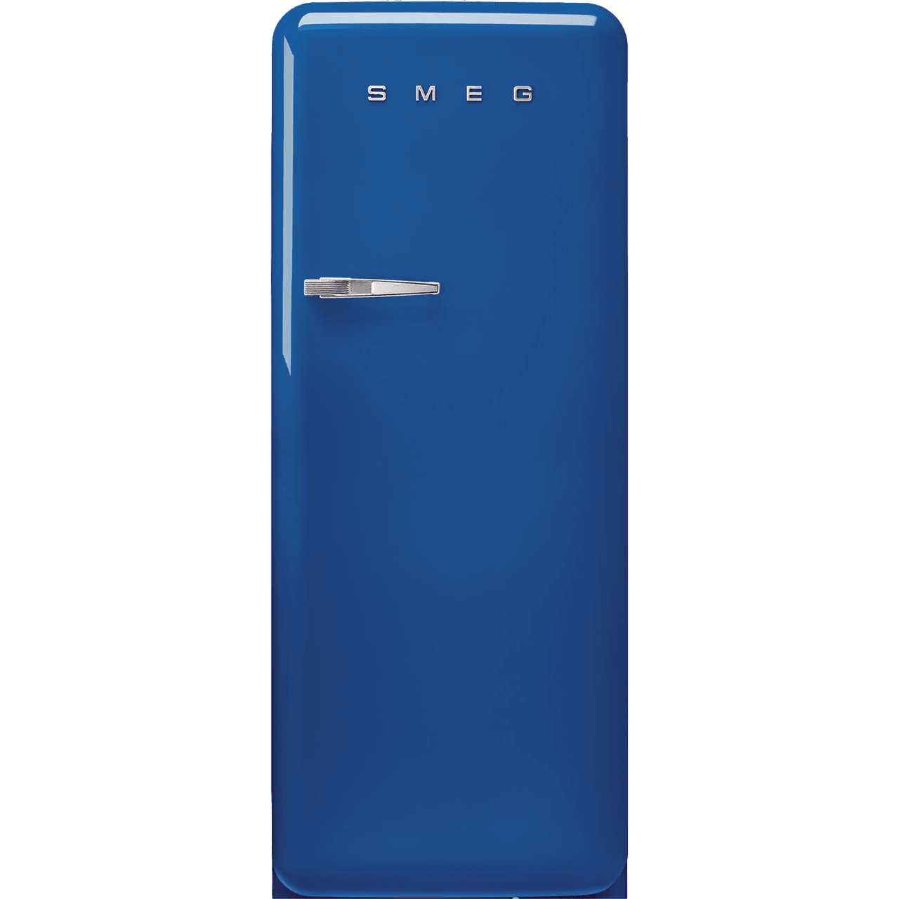 Холодильник SMEG/ Холодильник SMEG, ВхШхГ 1530х601х728 мм, отдельностоящий, стиль 50-х, однокамерный, внутренняя морозильная камера, объем 270 л, LED освещение, инверторный компрессор, энергоэффективность С, цвет синий