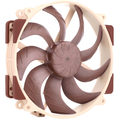 Кулер для корпуса/ Case Cooler Noctua NF-A14x25r G2 PWM (140x140x25mm, 4-pin PWM, 91.58CFM, 24.8dBA, 1500RPM, Beige/Brown)