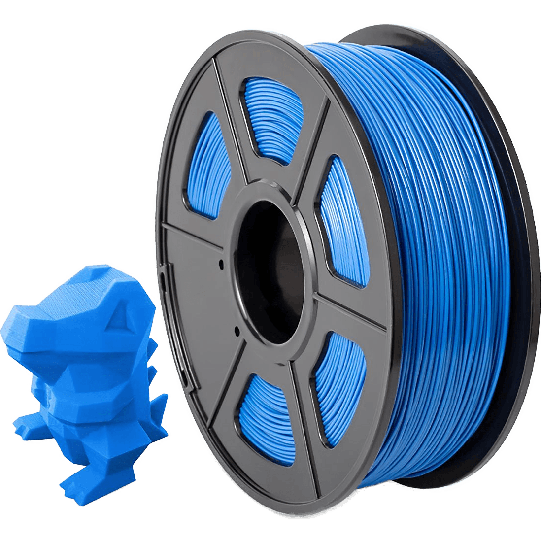 -/ Филамент NVPRINT ABS Blue Grey для 3D печати диаметр 1.75мм длина 330 метров масса 1 кг
