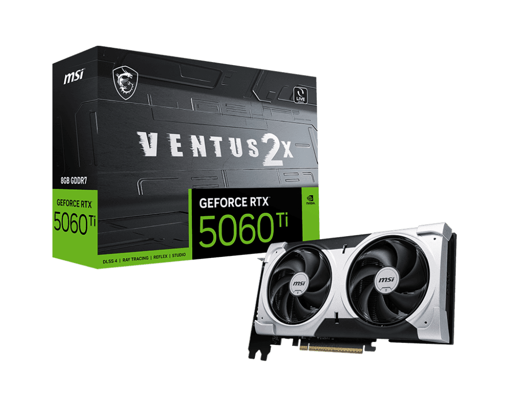 Видеокарта/ GeForce RTX 5060 Ti 8G VENTUS 2X PLUS