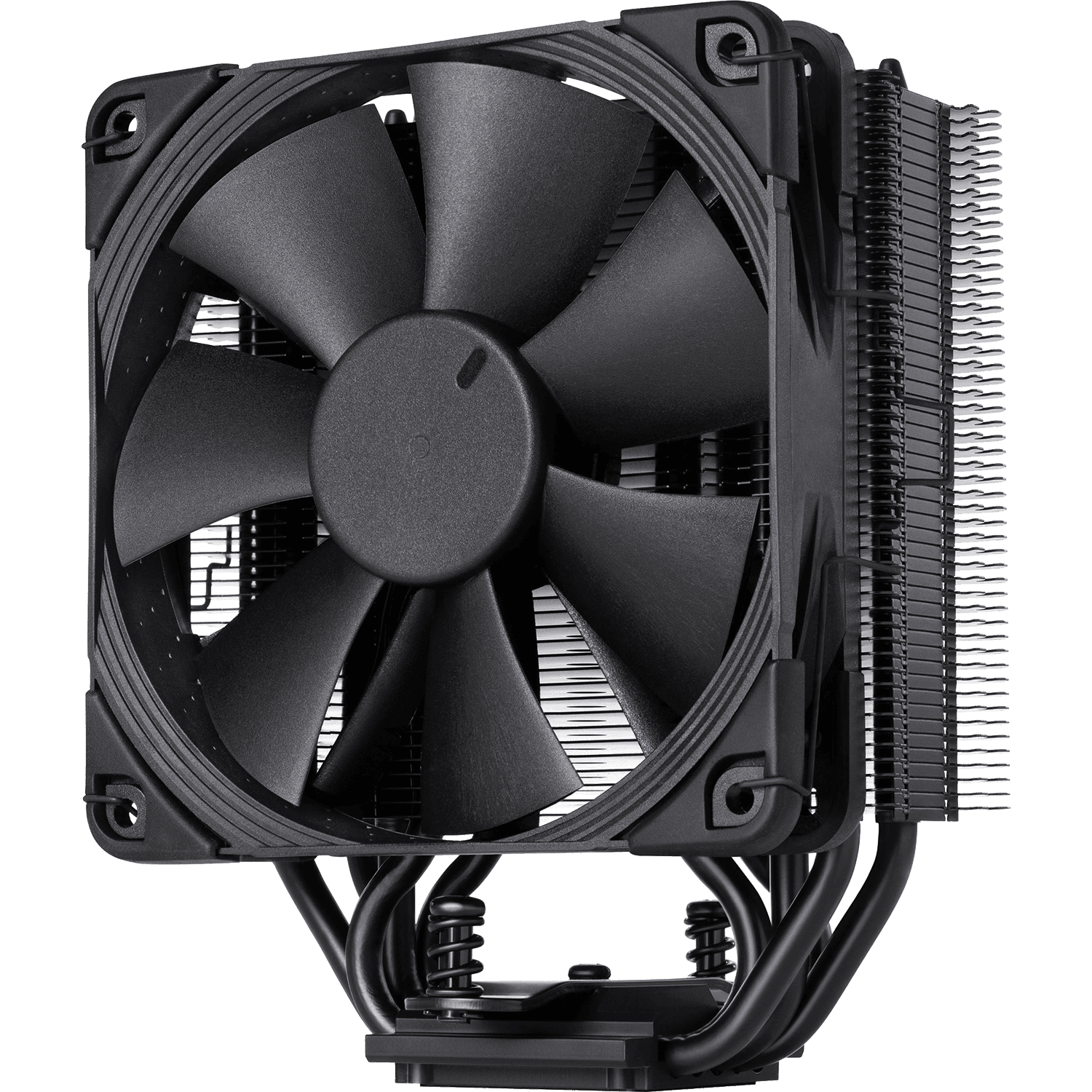 Кулер для процессора/ CPU Cooler Noctua NH-U12S chromax.black (129W, 4-pin PWM, 158mm, Al/Cu, 5x6mm, 1x120x120x25mm, 54.97CFM, 22.4dBA, 1500RPM, S: 1851/1700/1200/115X, AM5/AM4, Black)