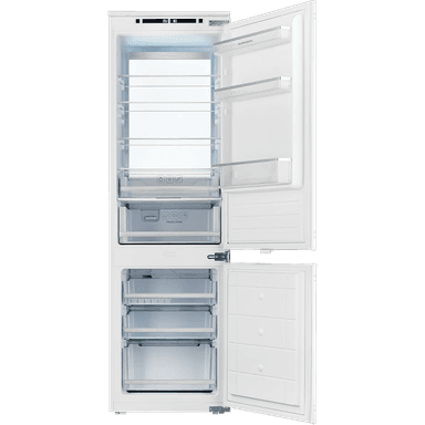 Встраиваемый холодильник Kuppersberg/ KITCHEN RETAIL / Встраиваемый холодильник Kuppersberg, ВхШхГ 1769х540х550 мм, High-Tech, объем 237 л, скользящий фасад, электронное управление, No Frost, антибактериальный пластик, звуковой сигнал при открытой дверце, перенавешиваемые двери, LED освещение, уровень шума 41 дБ, энергоэффективность А+, цвет белый