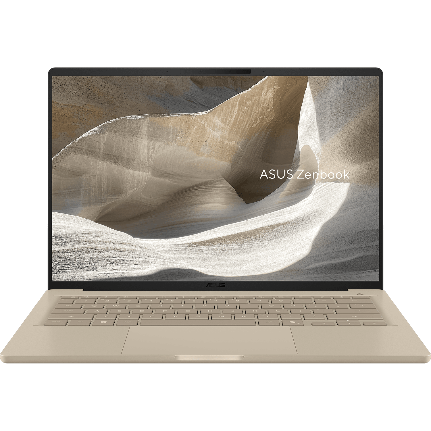 Ноутбук/ ASUS UX3407NA-QD100W 14"(1920x1200 OLED)/Qualcomm Snapdragon X2 Elite X2E-88-100(3.4Ghz)/32768Mb/1024SSDGb/noDVD/Int:Shared/Cam/BT/WiFi/70WHr/war 1y/0.99kg/Zabriskie Beige/Win11Home + маг-алюм корп; +чехол