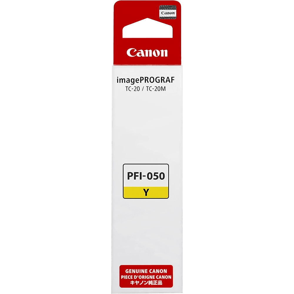 Картридж струйный Canon PFI-050Y 5701C001 желтый (70мл) для Canon imagePROGRAF TC-20M