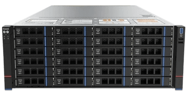 Серверная платформа/ Gooxi SL401-D36RE-G4 4u 36 bay platform with expander backplane, based on Intel Gen 4th; 2x 2.5" rear SAS/SATA; 2x 2.5" rear NVMe; 2*350W TDP 2xPCIe 4.0x16; 4xPCIe 4.0x8; 2x1300W psu RAIL kits; EU power cables