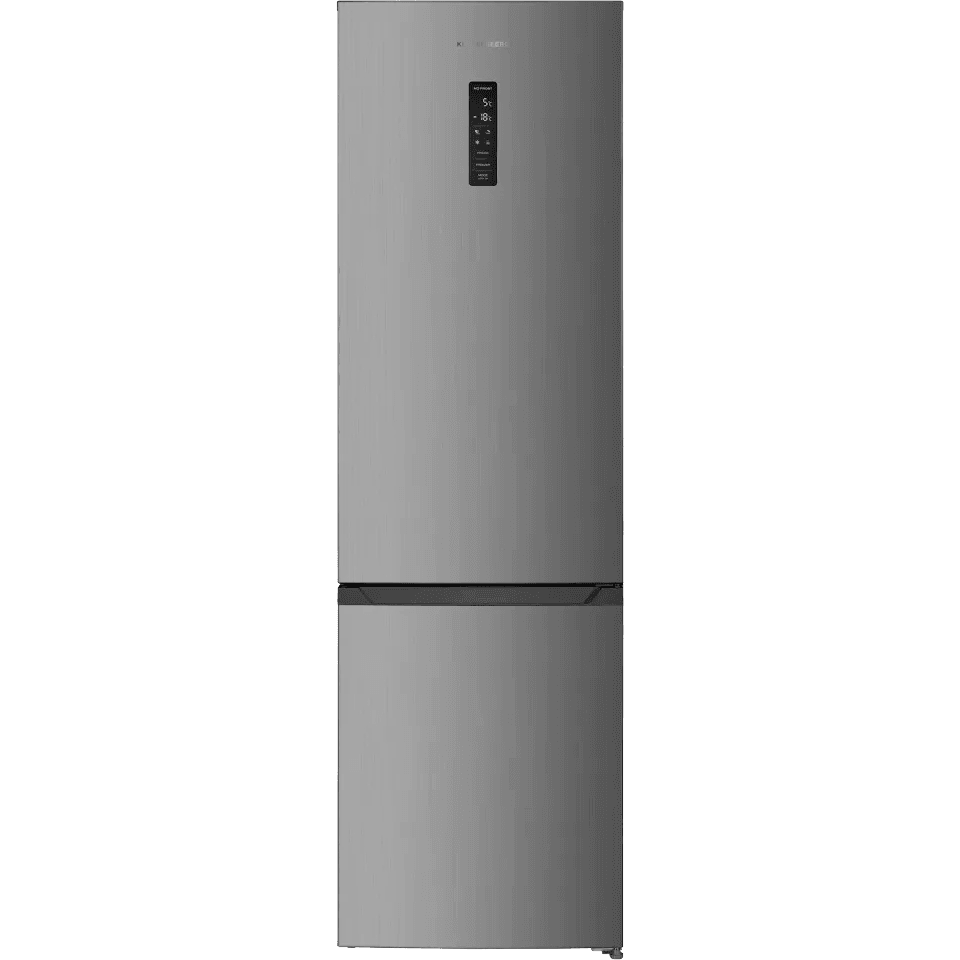 Холодильник KUPPERSBERG/ Холодильник KUPPERSBERG, High-Tech, отдельностоящий, объем 349 л (252+97), инверторный компрессор, электронное управление, Total No Frost, LED дисплей, LED подсветка, супер заморозка, супер охлаждение, зона свежести, энергоэффективность А+, цвет нержавеющая сталь