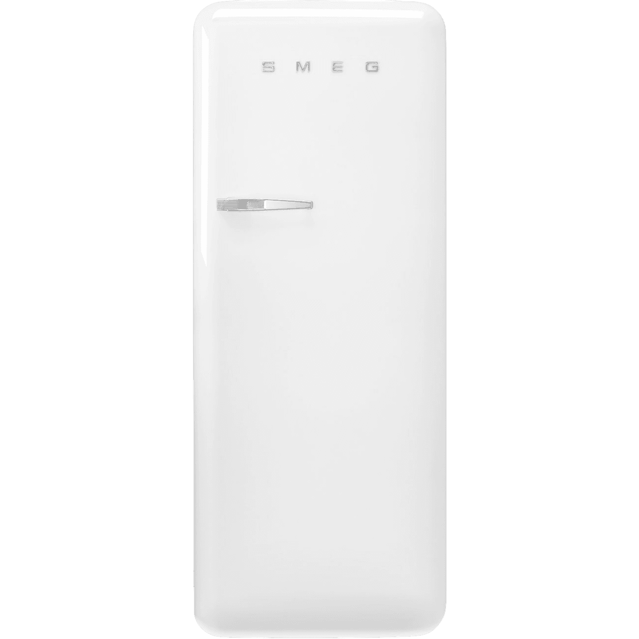 Холодильник SMEG/ Холодильник SMEG, отдельностоящий, стиль 50-х, однокамерный, внутренняя морозильная камера, объем 270 л, инверторный компрессор, энергоэффективность С, цвет белый