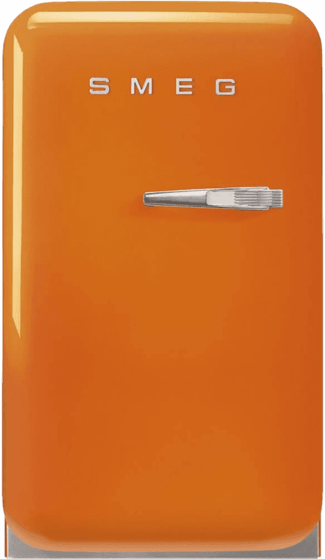 Холодильник SMEG/ Холодильник SMEG, ВхШхГ 725х404х569 мм, отдельностоящий, стиль 50-х, однокамерный, объем 34 л, стандартный компрессор, энергоэффективность С, цвет оранжевый