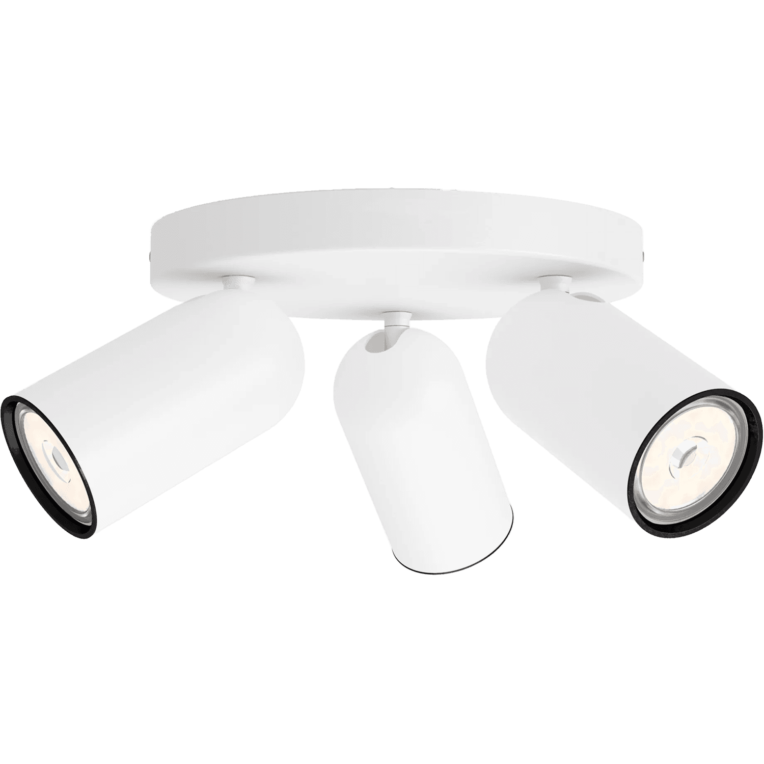 Потолочный светильник Philips PONGEE plate/spiral white 3xNW 230V (лампы в комплект не входят)