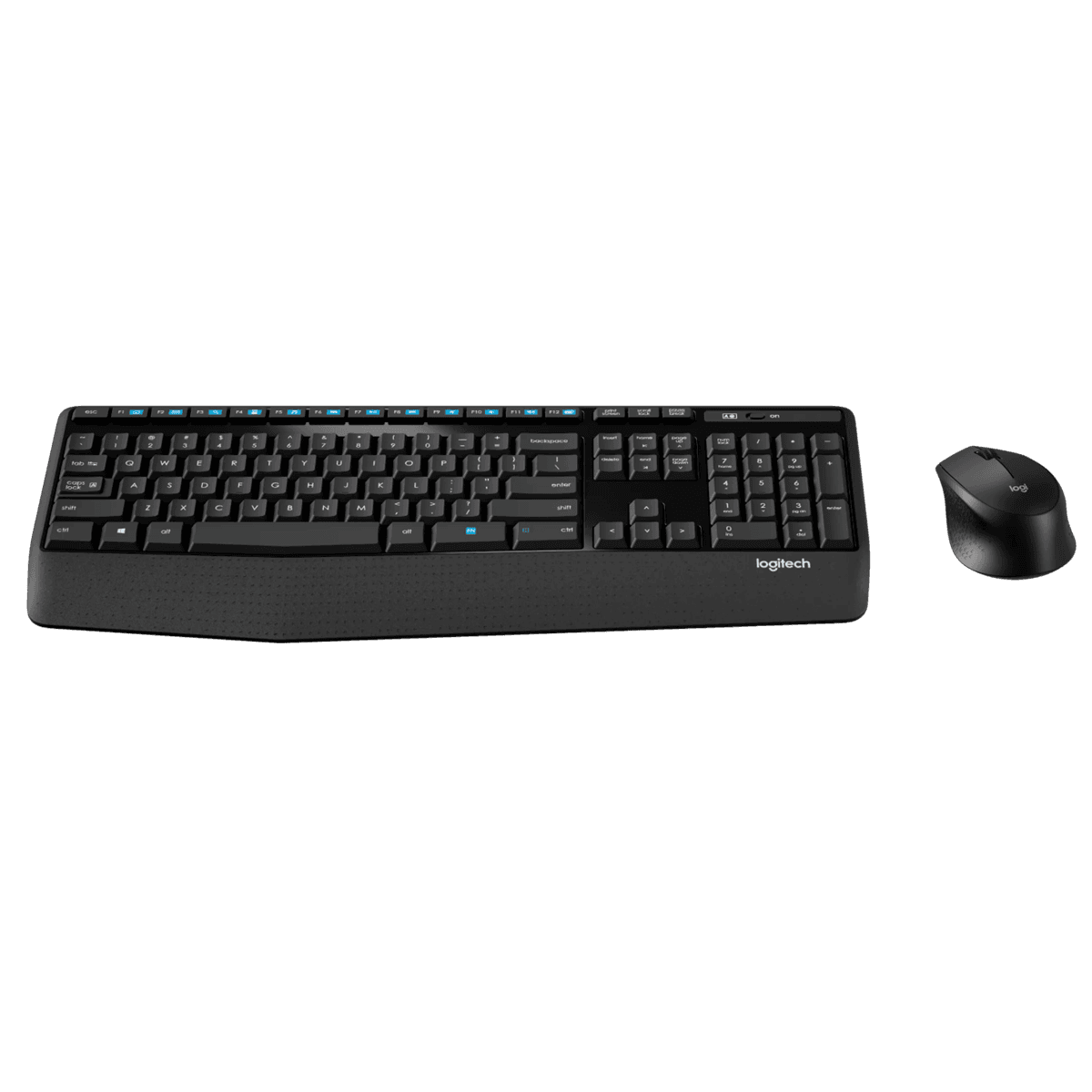Комплект (клавиатура + мышь)/ Logitech Wireless Desktop MK345 Combo Black Retail