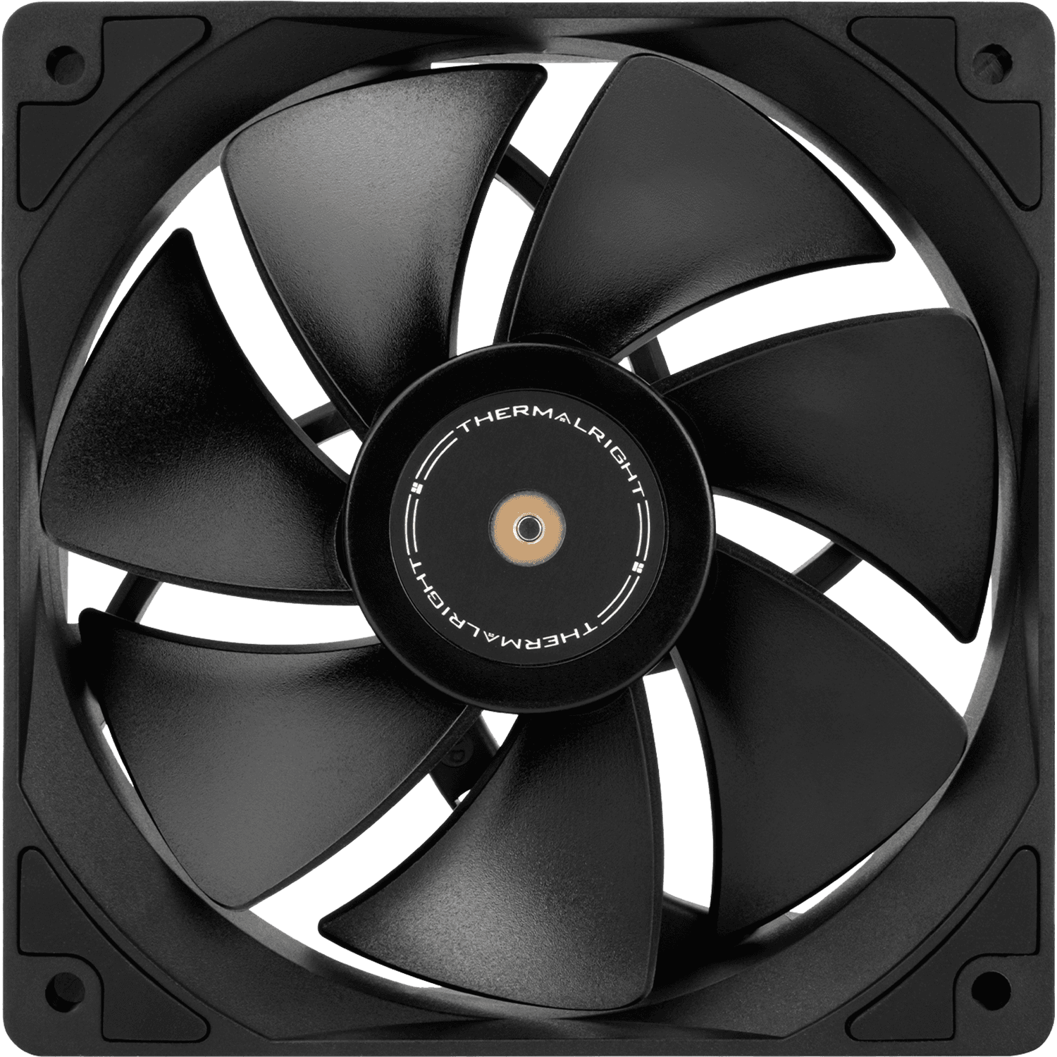 Кулер для корпуса/ Case Cooler Thermalright TL-G12RB Reverse (120x120x25mm, 4-pin PWM, 62.6CFM, 23.6dBA, 1500RPM, Black)