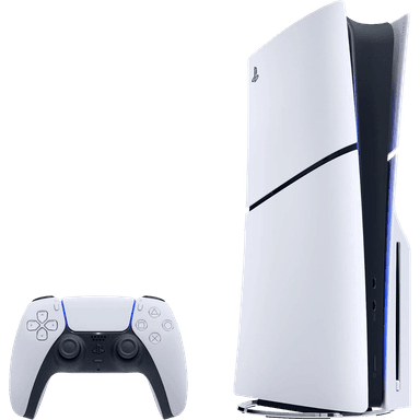 Игровые приставки/ Sony PlayStation 5 Slim Blue-Ray 1Tb White (CFI-2115A) USA spec