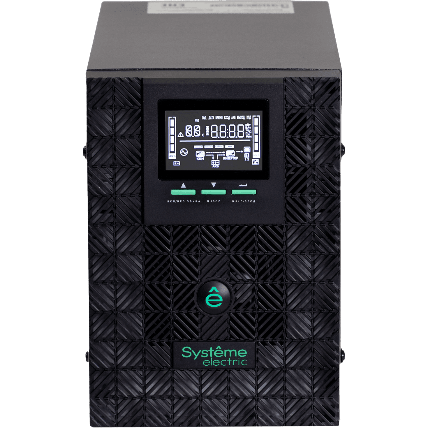 Systeme Electric Smart-Save SMT 2000 ВA, 230 В, 1:1, 3 шт. АКБ, 12В 9Ач, размеры 157,5x453x227,5 мм