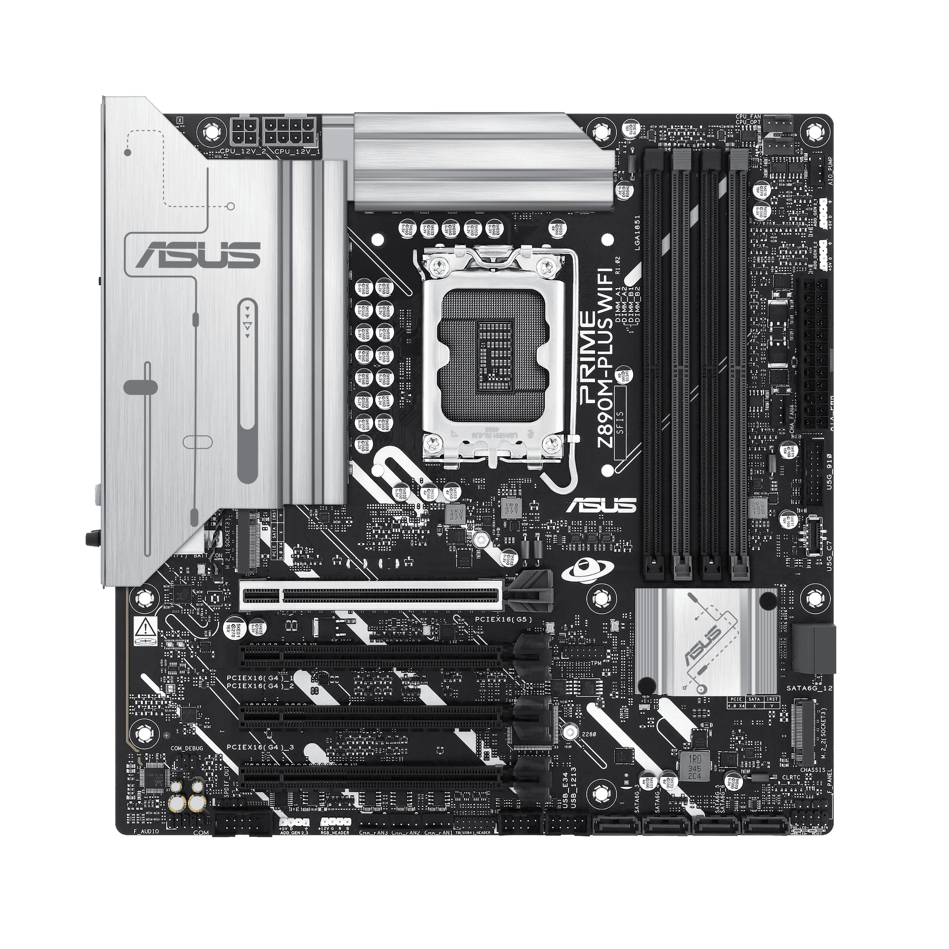 Материнская плата/ PRIME Z890M-PLUS WIFI 90MB1J80-M0EAY0