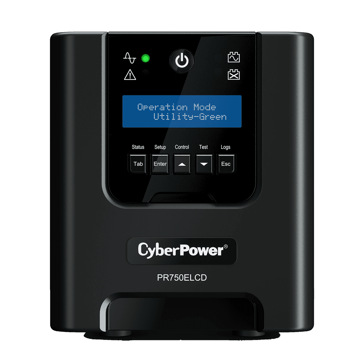 ИБП CyberPower Line-Interactive PR750ELCD 750VA/675W USB/RS-232/EPO/SNMPslot (6 IEC С13)