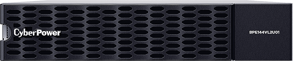 BPE144VL2U01 - Батарейный блок, CyberPower, BPE144VL2U01, Стоечный 19" 2U, 12В*9 Ач 12 шт, Чёрный