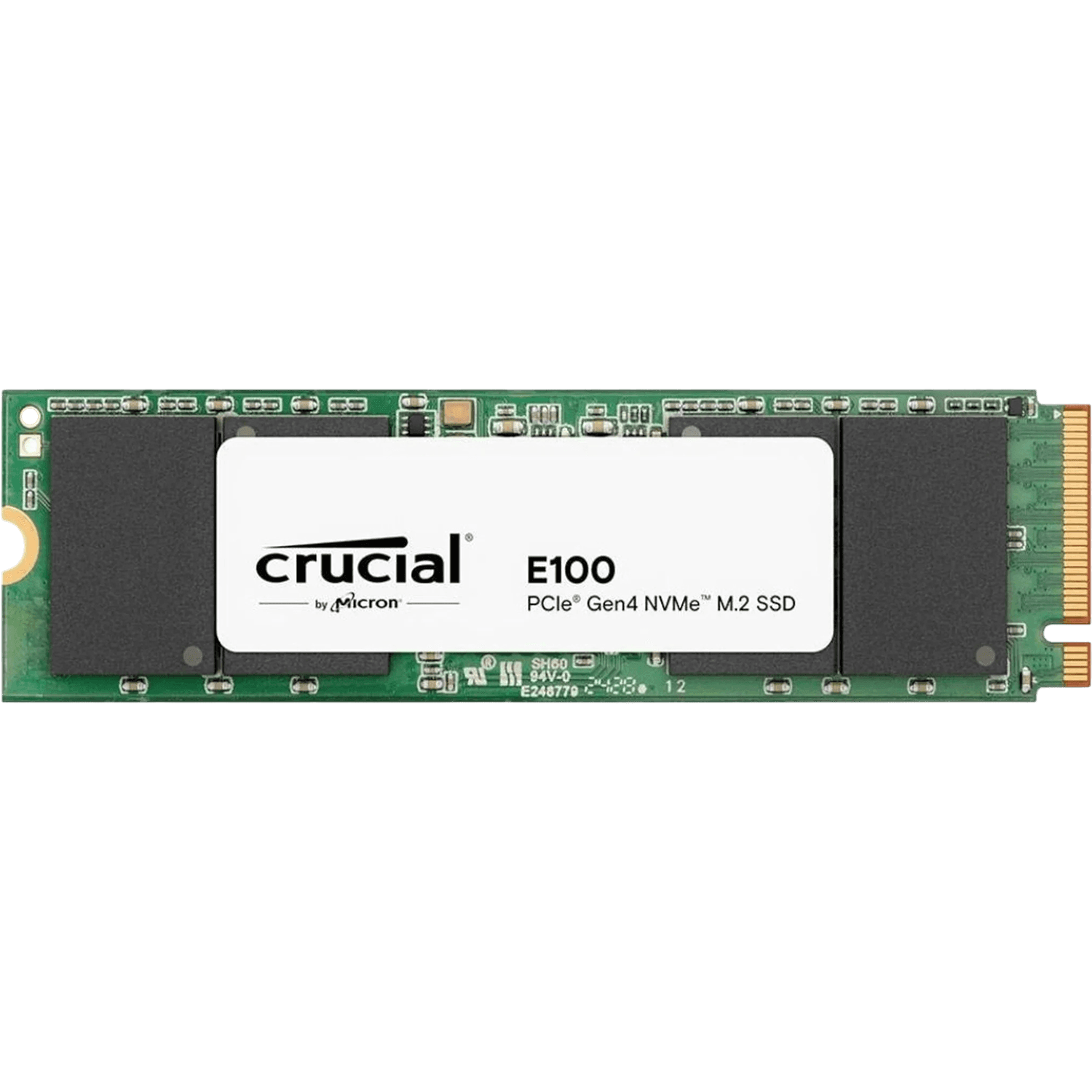 Твердотельный накопитель SSD Crucial E100 1TB PCIe 4.0 x4 M.2 SSD CT1000E100SSD8 3D NAND TLC