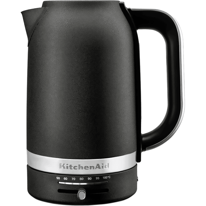 Электрочайник KitchenAid, термо-контроль, 1.7 л., черный