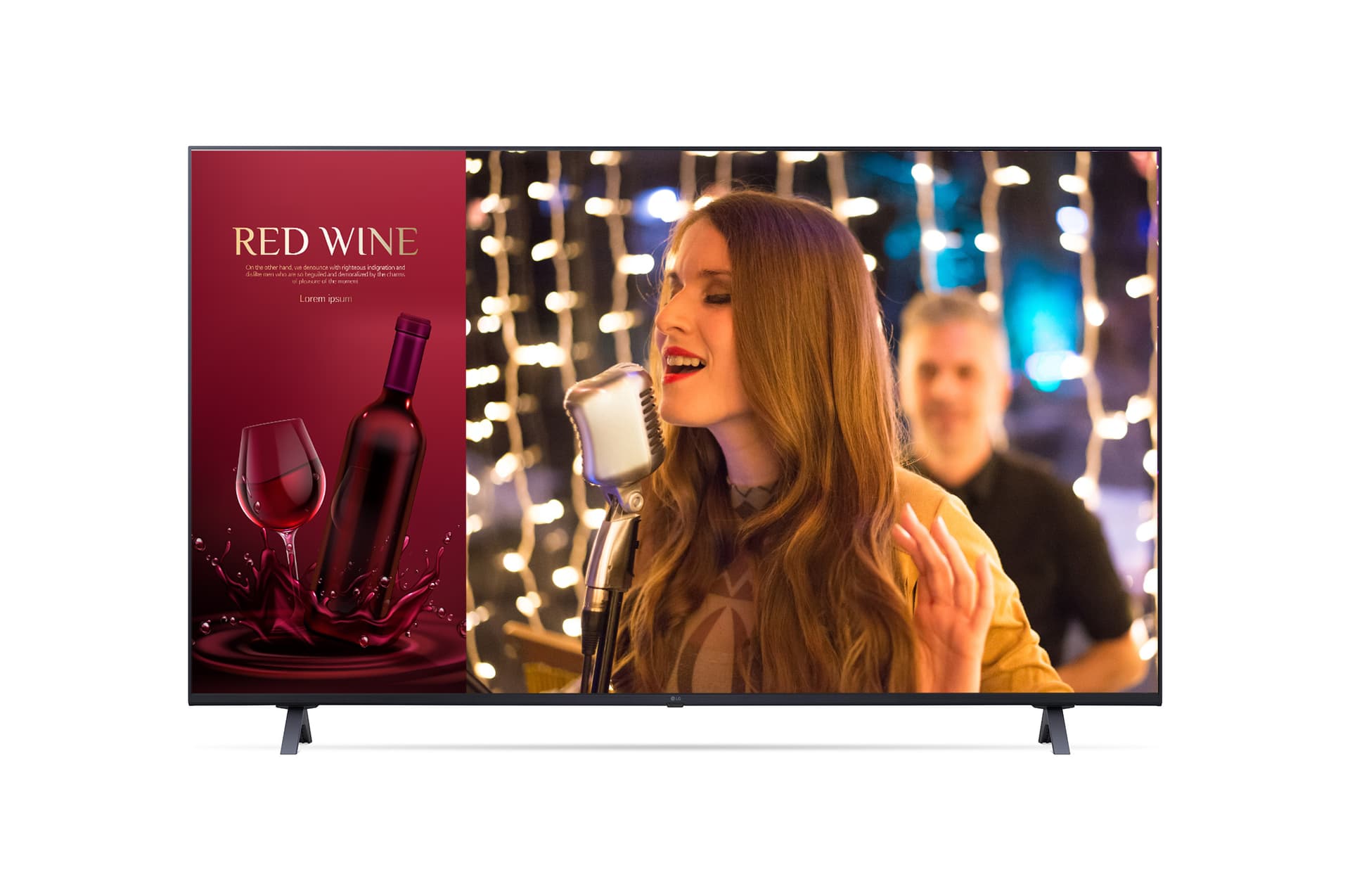 LG 55UN640S LED TV 55", UHD, 400nit, RS-232, IP-RF, webOS 22, Wi-Fi, Group Manager, 16/7, Landscape only, Ashed Blue