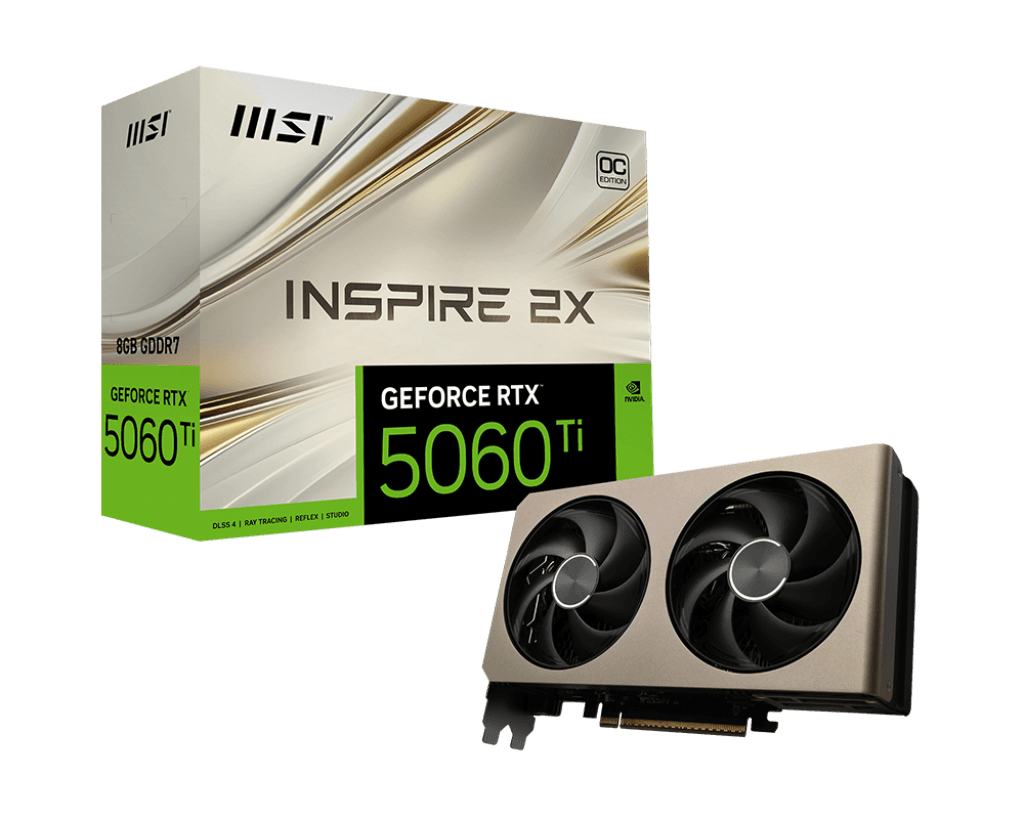 Видеокарта/ GeForce RTX 5060 Ti 8G INSPIRE 2X