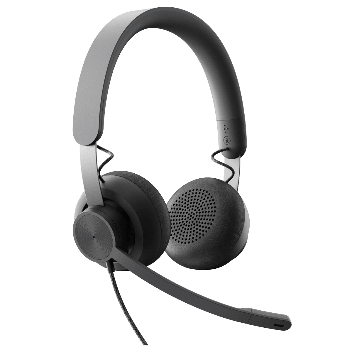 Гарнитура/ Logitech Headset Zone Wired Teams Graphite